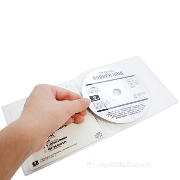 These clear 8-gauge Vinyl CD Gatefo